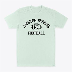 Jackson Springs North Carolina Football Classic Dad T-Shirt