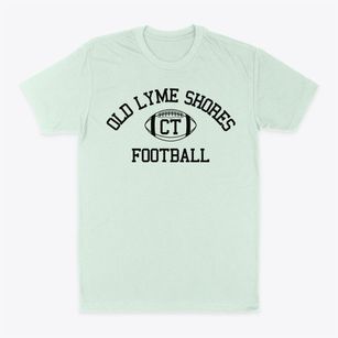 Old Lyme Shores Connecticut Football Classic Dad T-Shirt