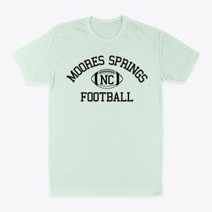 Moores Springs North Carolina Football Classic Dad T-Shirt