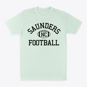 Saunders North Carolina Football Classic Dad T-Shirt