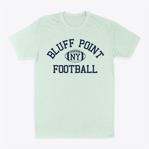 Bluff Point New York Football Classic Dad T-Shirt