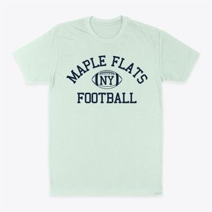 Maple Flats New York Football Classic Dad T-Shirt