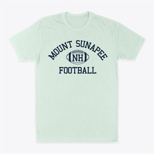Mount Sunapee New Hampshire Football Classic Dad T-Shirt