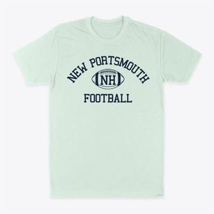 New Portsmouth New Hampshire Football Classic Dad T-Shirt