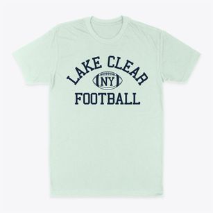 Lake Clear New York Football Classic Dad T-Shirt