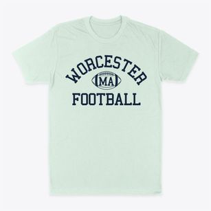 Worcester Massachusetts Football Classic Dad T-Shirt