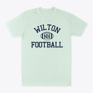 Wilton New Hampshire Football Classic Dad T-Shirt