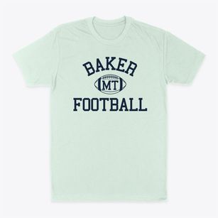 Baker Montana Football Classic Dad T-Shirt