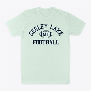 Seeley Lake Montana Football Classic Dad T-Shirt