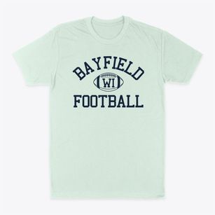 Bayfield Wisconsin Football Classic Dad T-Shirt