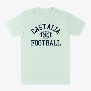 Castalia North Carolina Football Classic Dad T-Shirt