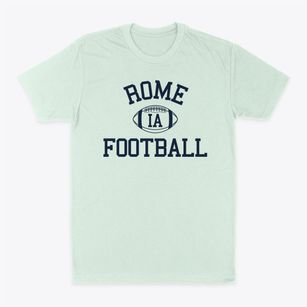 Rome Iowa Football Classic Dad T-Shirt