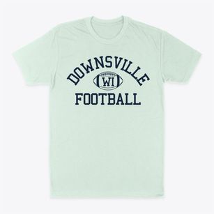 Downsville Wisconsin Football Classic Dad T-Shirt
