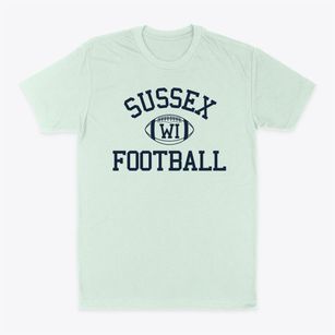 Sussex Wisconsin Football Classic Dad T-Shirt