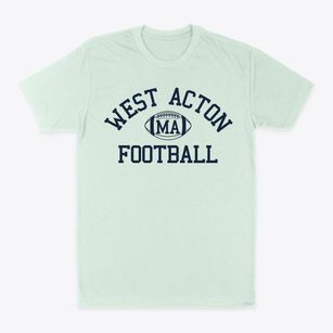 West Acton Massachusetts Football Classic Dad T-Shirt