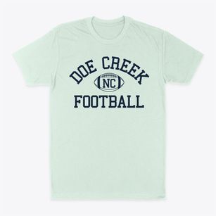 Doe Creek North Carolina Football Classic Dad T-Shirt