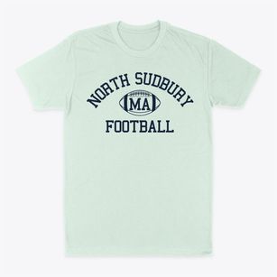 North Sudbury Massachusetts Football Classic Dad T-Shirt