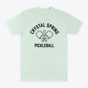 Crystal Spring New York Pickleball Classic Dad T-Shirt