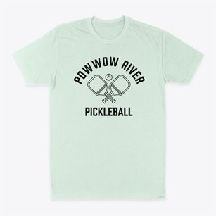 Powwow River New Hampshire Pickleball Classic Dad T-Shirt