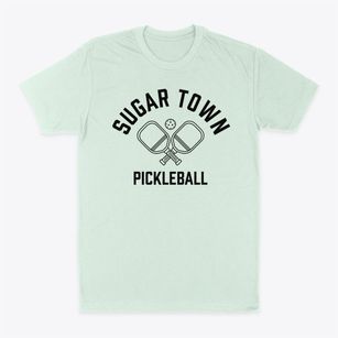 Sugar Town North Carolina Pickleball Classic Dad T-Shirt