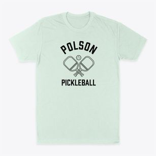 Polson Montana Pickleball Classic Dad T-Shirt