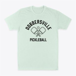 Dobbersville North Carolina Pickleball Classic Dad T-Shirt