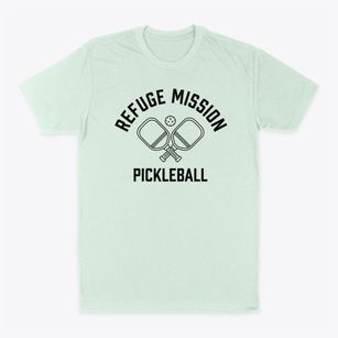 Refuge Mission North Carolina Pickleball Classic Dad T-Shirt