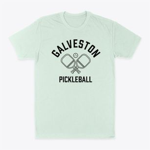 Galveston Texas Pickleball Classic Dad T-Shirt