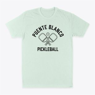 Puente Blanco Puerto Rico Pickleball Classic Dad T-Shirt