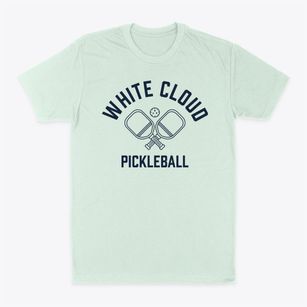 White Cloud Missouri Pickleball Classic Dad T-Shirt
