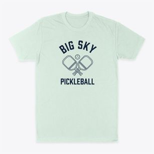 Big Sky Montana Pickleball Classic Dad T-Shirt