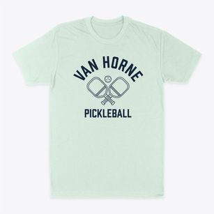Van Horne Iowa Pickleball Classic Dad T-Shirt