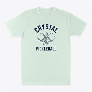 Crystal Wisconsin Pickleball Classic Dad T-Shirt