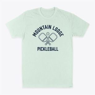 Mountain Lodge New York Pickleball Classic Dad T-Shirt