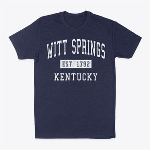 Witt Springs Kentucky Classic Established Classic Dad T-Shirt