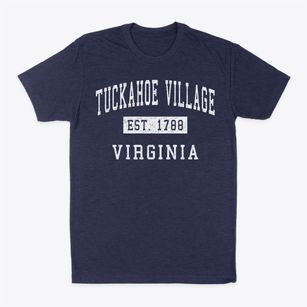 Tuckahoe Village Virginia Classic Established Classic Dad T-Shirt