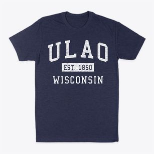 Ulao Wisconsin Classic Established Classic Dad T-Shirt