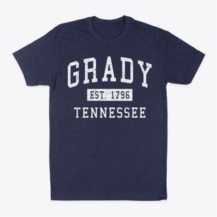 Grady Tennessee Classic Established Classic Dad T-Shirt