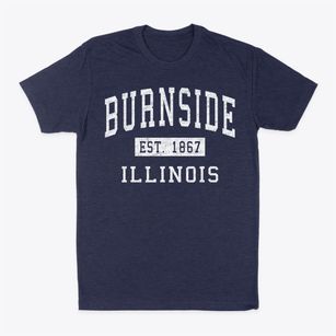 Burnside Illinois Classic Established Classic Dad T-Shirt
