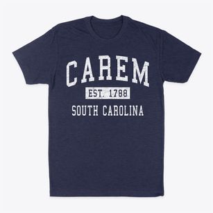 Carem South Carolina Classic Established Classic Dad T-Shirt