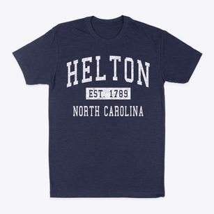 Helton North Carolina Classic Established Classic Dad T-Shirt