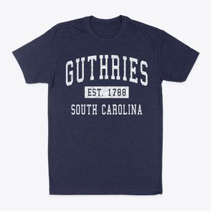 Guthries South Carolina Classic Established Classic Dad T-Shirt