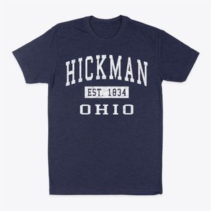 Hickman Ohio Classic Established Classic Dad T-Shirt