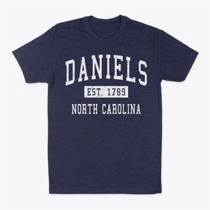 Daniels North Carolina Classic Established Classic Dad T-Shirt