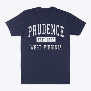 Prudence West Virginia Classic Established Classic Dad T-Shirt