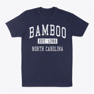 Bamboo North Carolina Classic Established Classic Dad T-Shirt