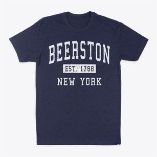 Beerston New York Classic Established Classic Dad T-Shirt