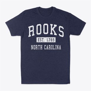 Rooks North Carolina Classic Established Classic Dad T-Shirt