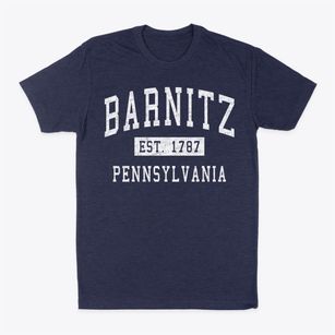 Barnitz Pennsylvania Classic Established Classic Dad T-Shirt