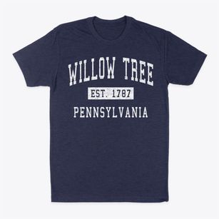 Willow Tree Pennsylvania Classic Established Classic Dad T-Shirt